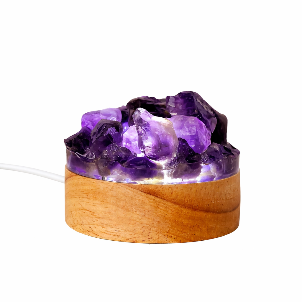 AuraStone Crystal Lamp