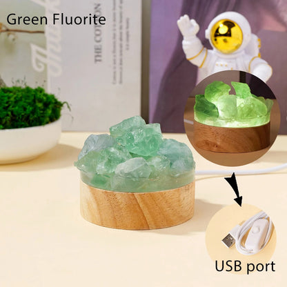 AuraStone Crystal Lamp
