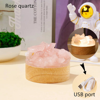 AuraStone Crystal Lamp