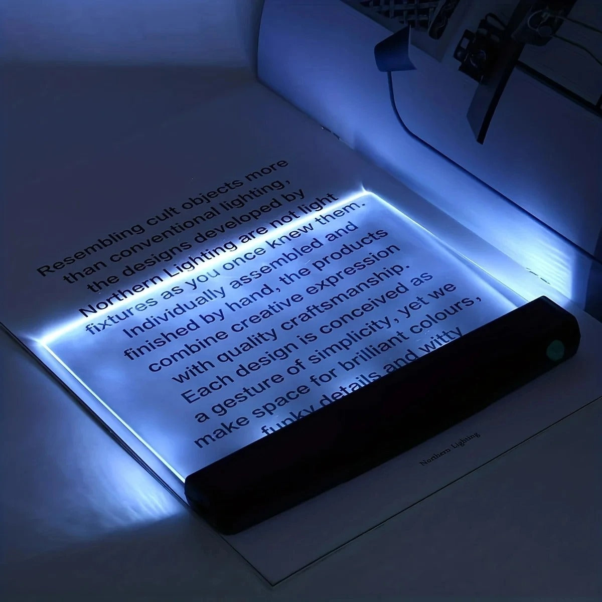 SlimGlow Book Lamp